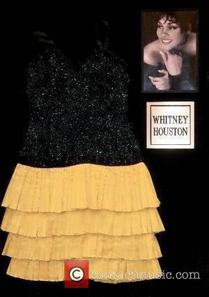 Whitney Houston custom dress she wore in...